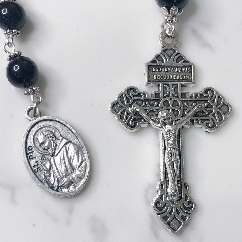 Handmade Pocket Rosary - Picture 2 of 7